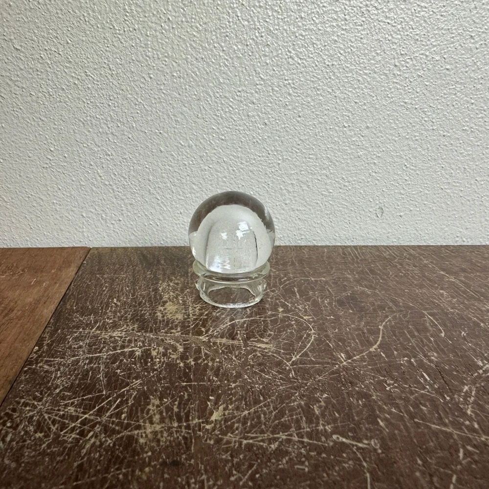 Vintage Clear Pressed‎ Glass Coffee Knob Replacement